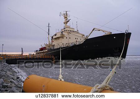 Stock Image - Finland, Ice-Breaker. Fotosearch