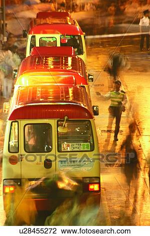 Mini Bus, Hong Kong View Large Photo Image Stock Image - Mini Bus, Hong Kong. Fotosearch
