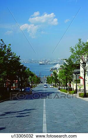 Street in Hakodate, Hokkaido, Japan View Large Photo Image Stock Image - Street in Hakodate, Hokkaido, Japan. Fotosearch