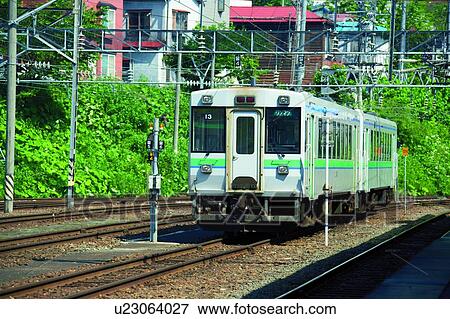 Stock Photo - Train, JR Hokkaido. Fotosearch