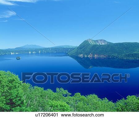 Stock Image - Mashu lake(mirror Mashu). Fotosearch