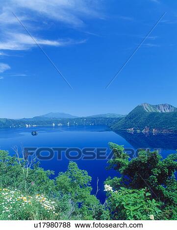 Stock Photo - Mashu lake(mirror Mashu). Fotosearch