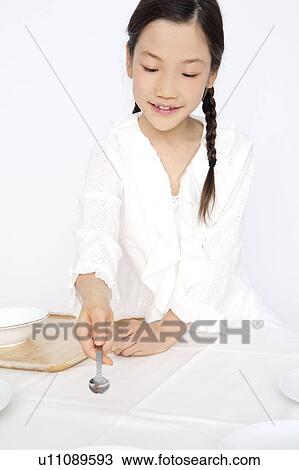 Stock Image - Girl. Fotosearch
