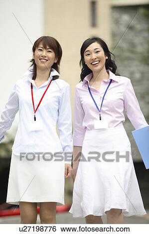 Stock Photograph - Portrait of business lady. Fotosearch