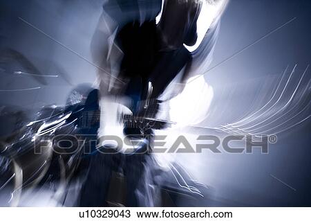 Stock Image - Electric guitar. Fotosearch