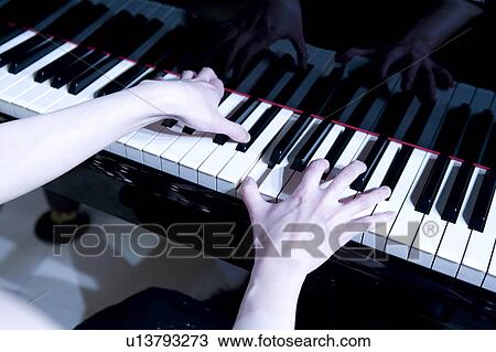 Piano View Large Photo Image Stock Image - Piano. Fotosearch