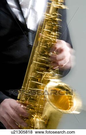 Saxophone View Large Photo Image Stock Photo - Saxophone. Fotosearch