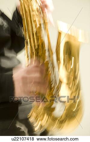 Saxophone View Large Photo Image Stock Photo - Saxophone. Fotosearch