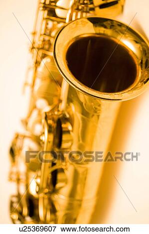 Saxophone View Large Photo Image Stock Photo - Saxophone. Fotosearch