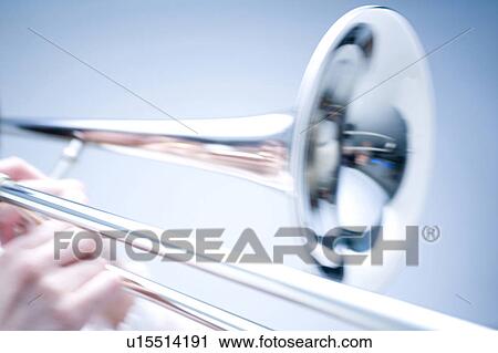 Stock Image - Trombone. Fotosearch
