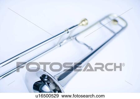 Trombone View Large Photo Image Stock Photo - Trombone. Fotosearch