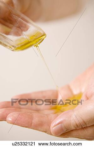 Palm of the hand receiving oil View Large Photo Image Stock Image - Palm of the hand receiving oil. Fotosearch