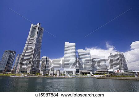 Minatomirai buildings View Large Photo Image Picture - Minatomirai buildings. Fotosearch