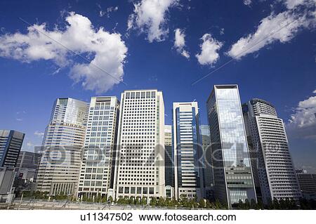 Shinagawa high-rise buildings View Large Photo Image Stock Image - Shinagawa high-rise buildings. Fotosearch