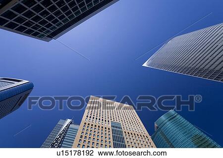 Shiodome high-rise buildings View Large Photo Image Stock Image - Shiodome high-rise buildings. Fotosearch