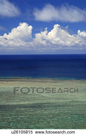 Stock Photography - Sea in coral reef. Fotosearch