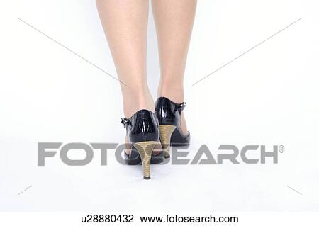 Stock Image - High-heels. Fotosearch