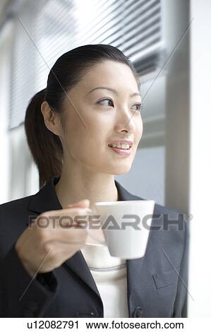 Stock Image - Office lady. Fotosearch