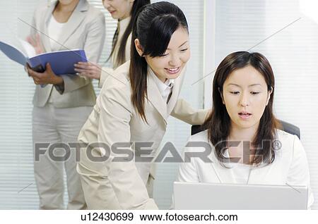 Office scene View Large Photo Image Stock Photo - Office scene. Fotosearch