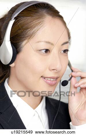 Stock Photo - Operator. Fotosearch