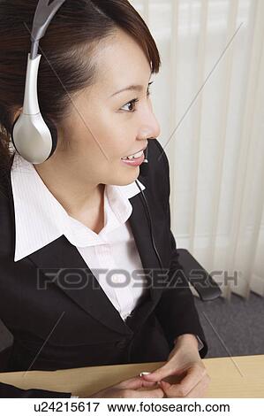 Stock Photo - Operator. Fotosearch
