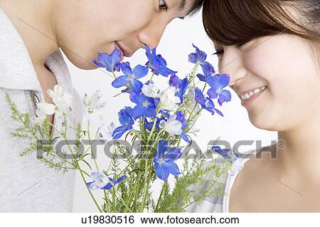 Stock Photograph - Flower and the sweetheart. Fotosearch
