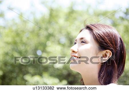 Bracing woman View Large Photo Image Stock Image - Bracing woman. Fotosearch
