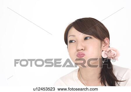 Woman pouting View Large Photo Image Stock Image - Woman pouting. Fotosearch