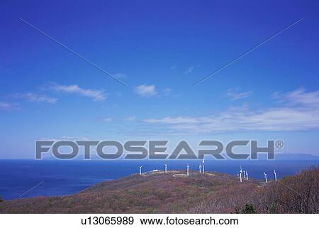 Stock Photo - Cape Tappi, Aomori Prefecture, Japan. Fotosearch
