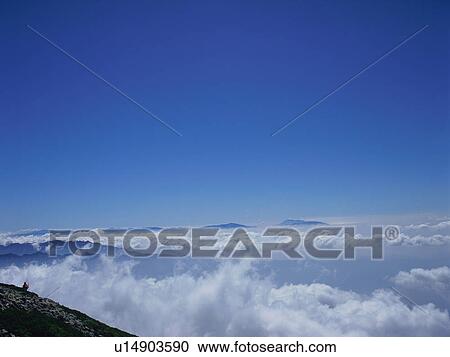 Stock Image - Mt. Hakuba, Nagano Prefecture, Japan. Fotosearch