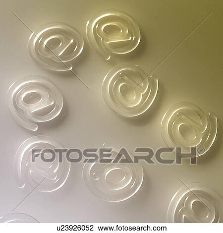 Stock Image - at' symbol. Fotosearch