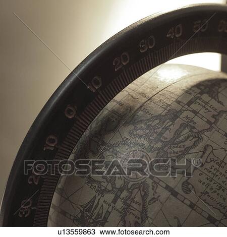 Globe, close-up View Large Photo Image Stock Image - Globe, close-up. Fotosearch