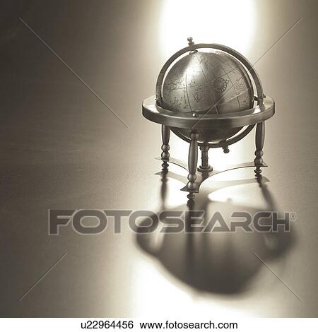 Globe View Large Photo Image Stock Photograph - Globe. Fotosearch