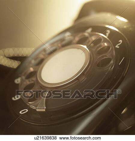 Old fashioned black telephone View Large Photo Image Stock Photo - Old fashioned black telephone. Fotosearch