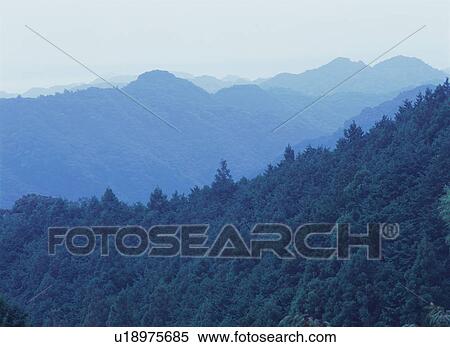 Stock Photography - Kii Mountains. Fotosearch