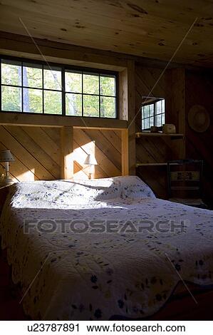 Stock Image - Bed room. Fotosearch
