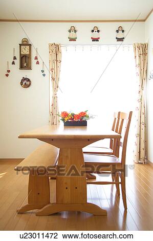 Dining Room View Large Photo Image Stock Image - Dining Room. Fotosearch