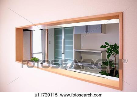 Domestic Kitchen View Large Photo Image Stock Photography - Domestic Kitchen. Fotosearch