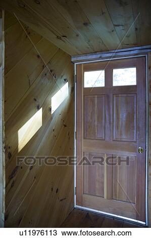 Door of log cabin View Large Photo Image Stock Image - Door of log cabin. Fotosearch