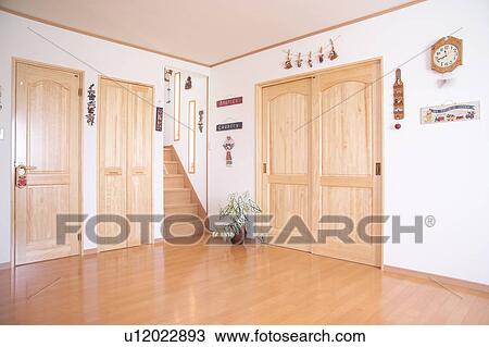Empty living room View Large Photo Image Stock Image - Empty living room. Fotosearch
