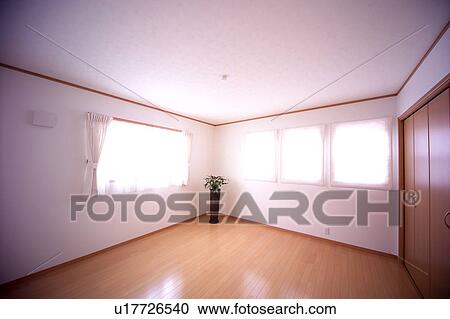 Empty living room View Large Photo Image Stock Image - Empty living room. Fotosearch