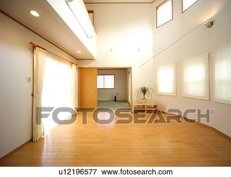 Stock Photo - Empty living room. Fotosearch