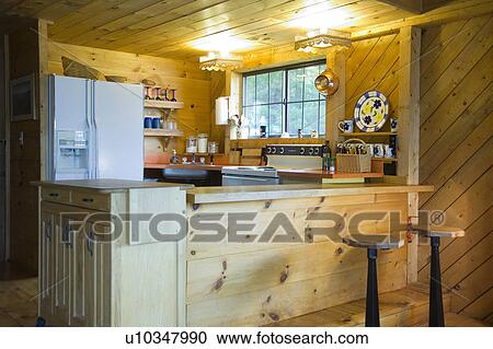 Kitchen View Large Photo Image Stock Image - Kitchen. Fotosearch
