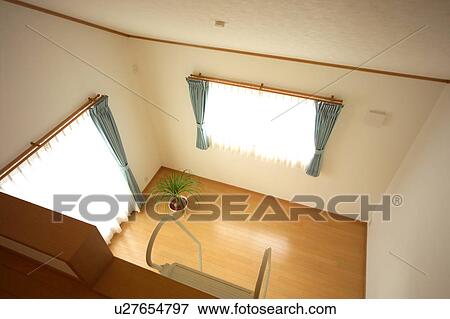 Living room, high angle view View Large Photo Image Stock Photo - Living room, high angle view. Fotosearch
