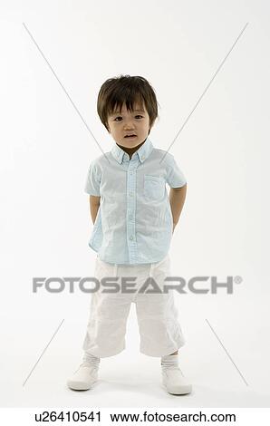 Stock Image - Portrait of boy. Fotosearch