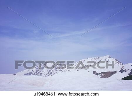 Stock Image - Mt. Tateyama. Toyama Prefecture, Japan. Fotosearch