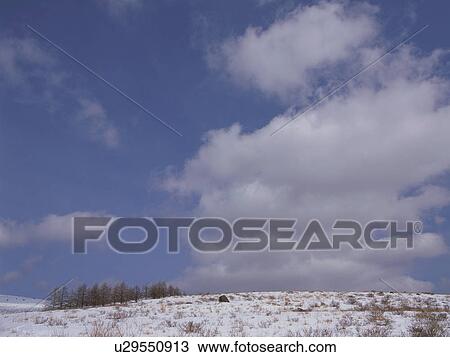 Snow-covered field in Nagano Prefecture, Japan View Large Photo Image Stock Image - Snow-covered field in Nagano Prefecture, Japan. Fotosearch