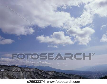 Snowcapped mountain in Nagano Prefecture, Japan View Large Photo Image Picture - Snowcapped mountain in Nagano Prefecture, Japan. Fotosearch