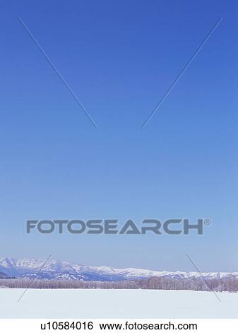 Winter landscape, Hokkaido, Japan View Large Photo Image Stock Photograph - Winter landscape, Hokkaido, Japan. Fotosearch
