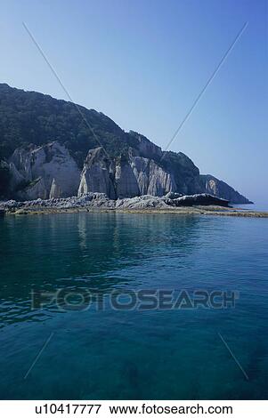 Hotokegaura, Aomori Prefecture, Japan View Large Photo Image Stock Photo - Hotokegaura, Aomori Prefecture, Japan. Fotosearch